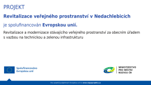 Revitalizace prostoru kolem OU